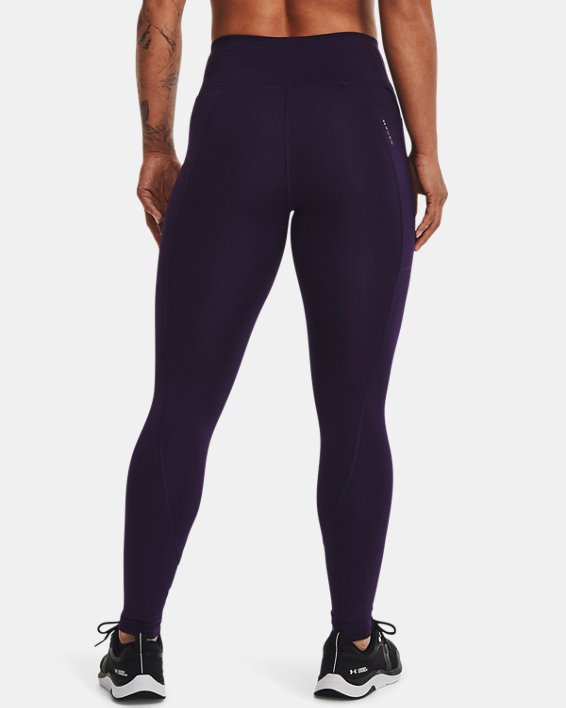 Women's UA RUSH™ No-Slip Waistband Full-Length Leggings, Purple, pdpMainDesktop image number 1